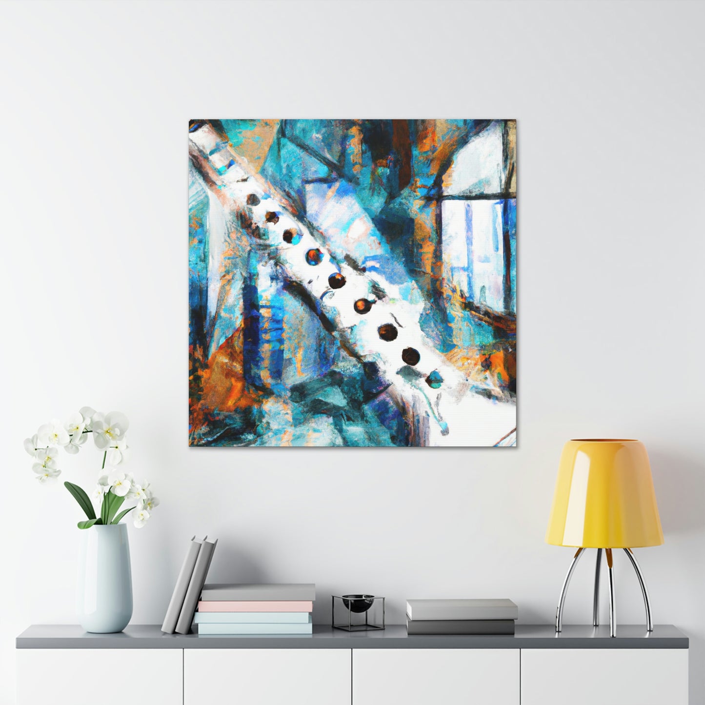 "Flute of Expressionism" - Canvas