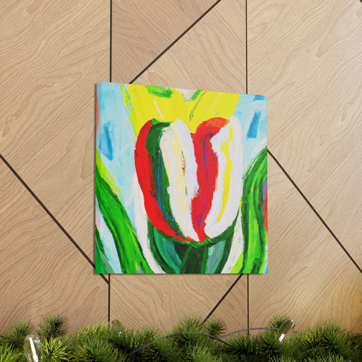 "Tulip Dance of Color" - Canvas