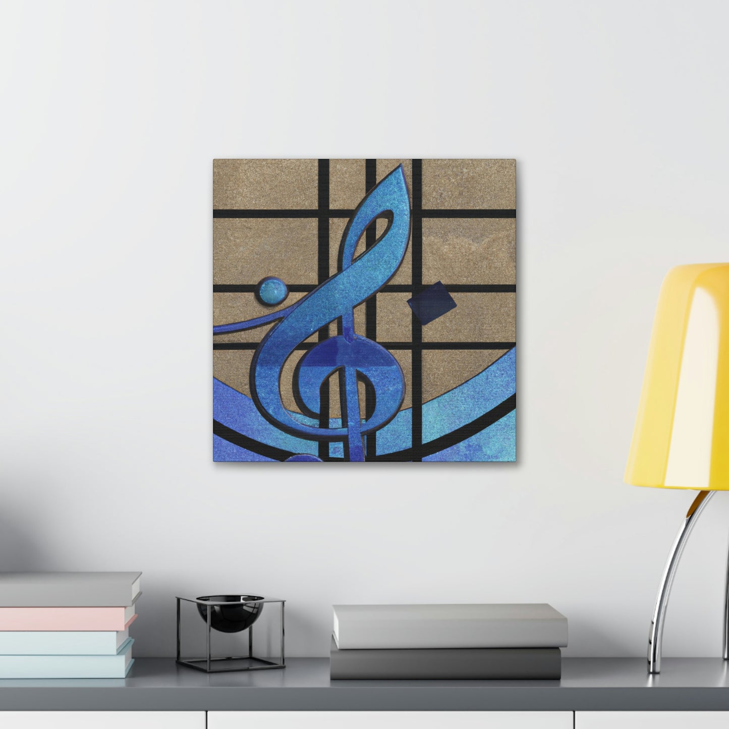 "Symphony of Melody Notes" - Canvas