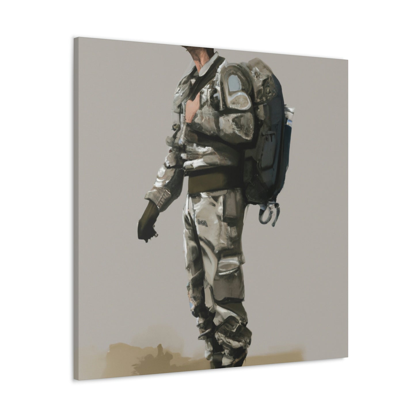 Combat Medic's Courage - Canvas