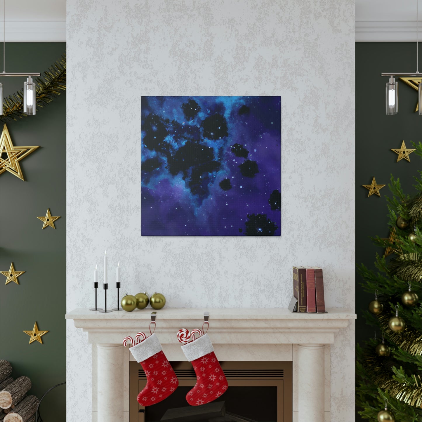 Starry Night Cluster - Canvas