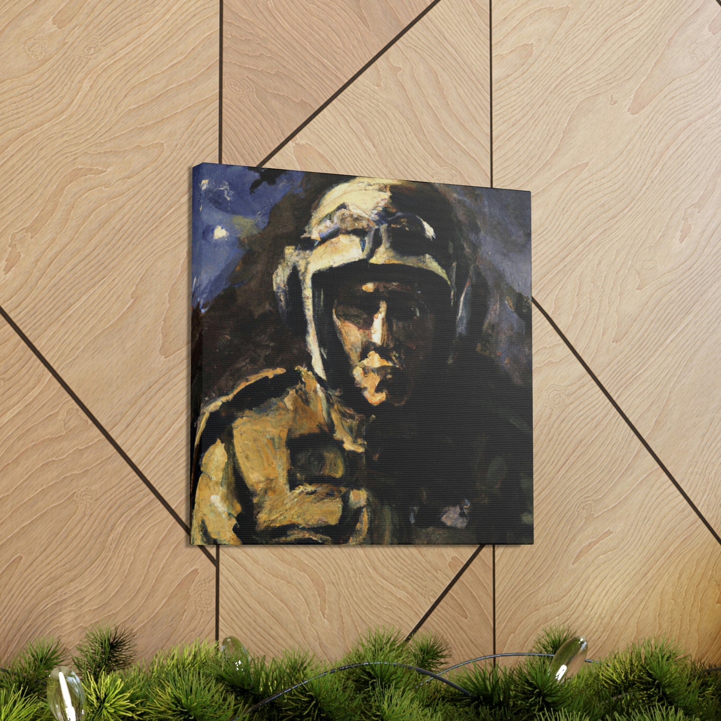 "Portrait of a Hero" - Canvas