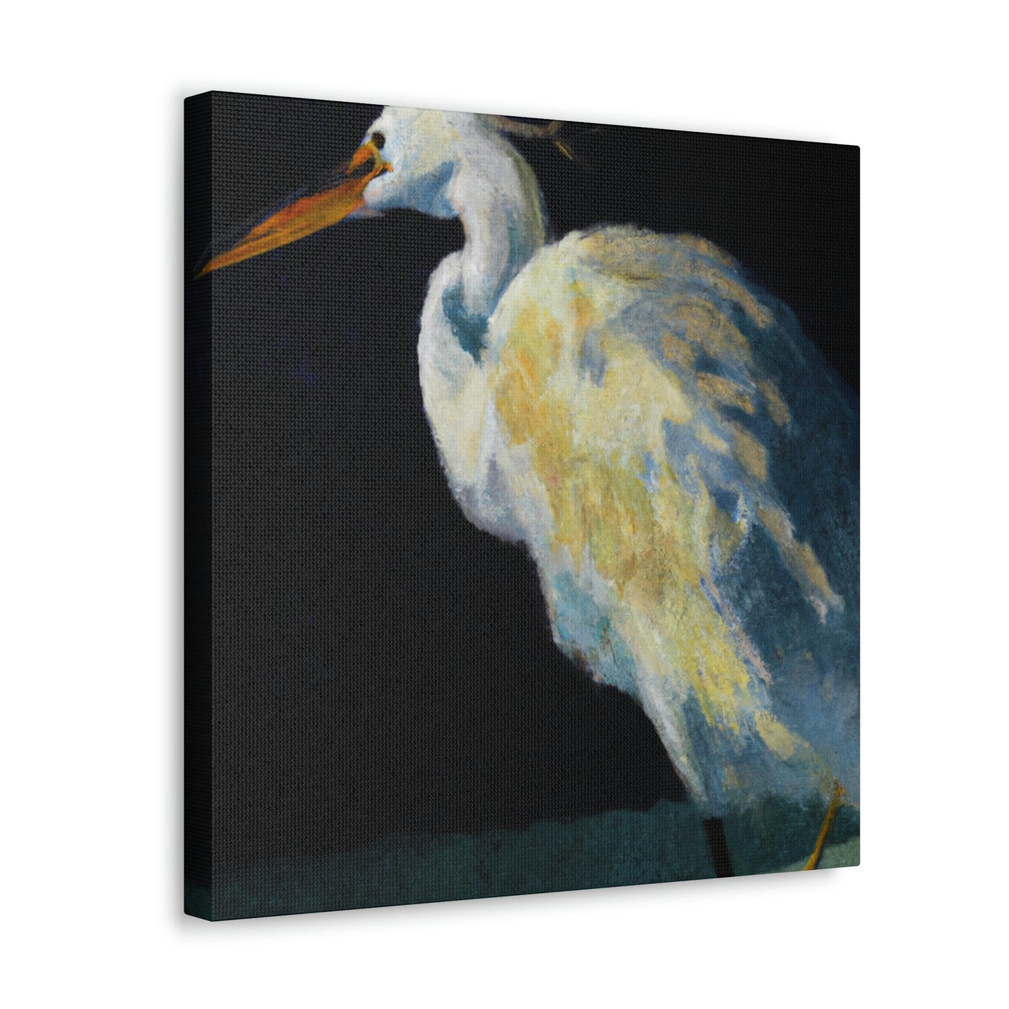 Snowy Egret Serenity - Canvas