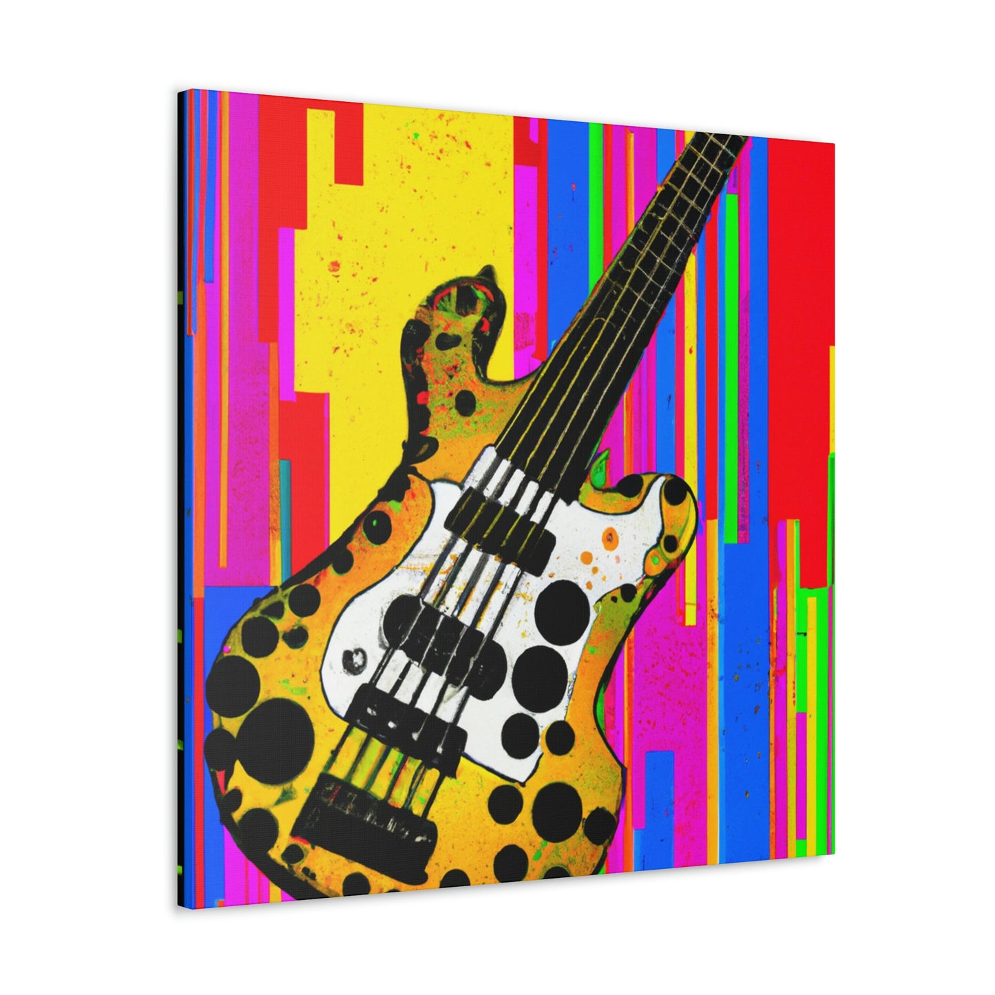 "Fauve Bass Guitarist" - Canvas