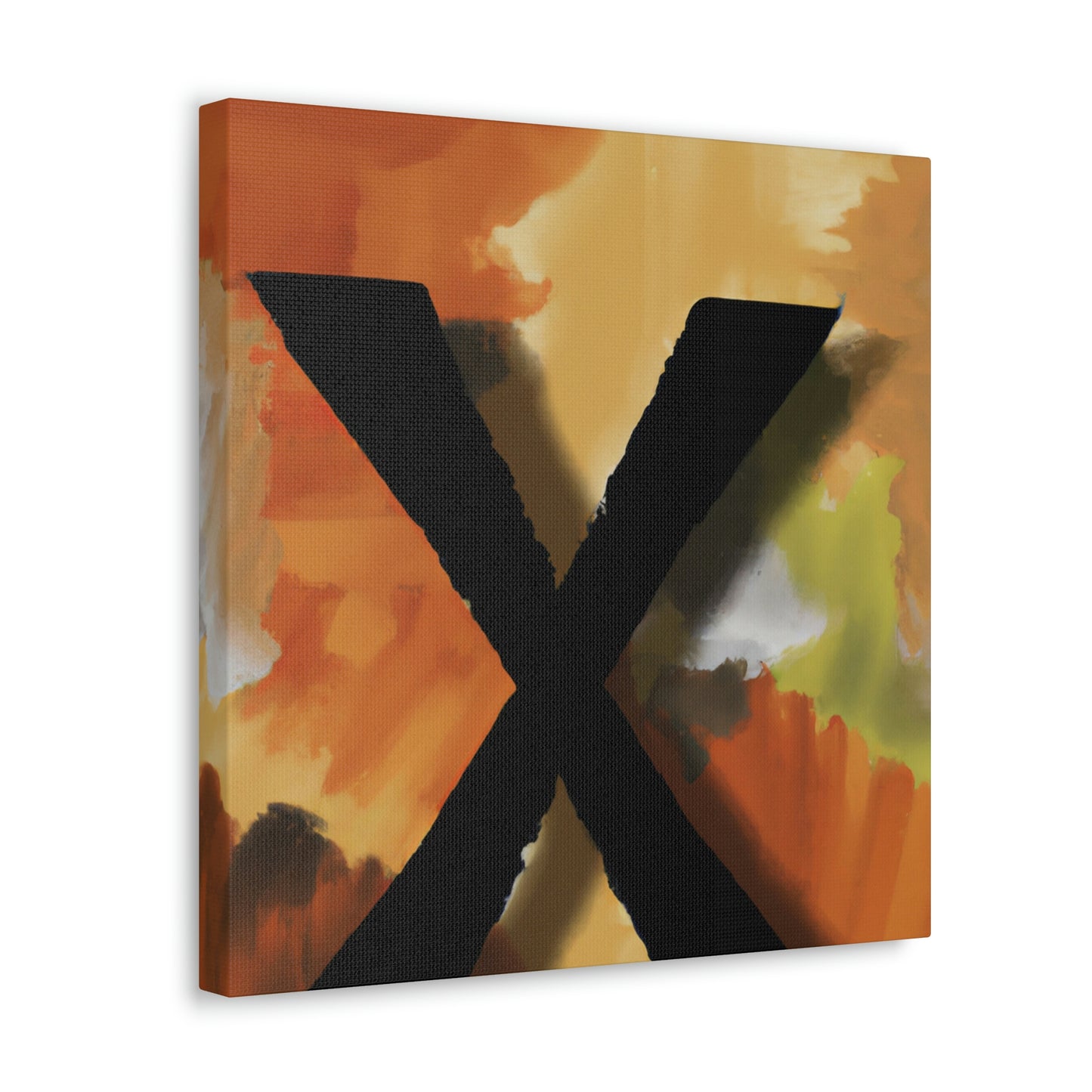 X in Reflection Series - Canvas