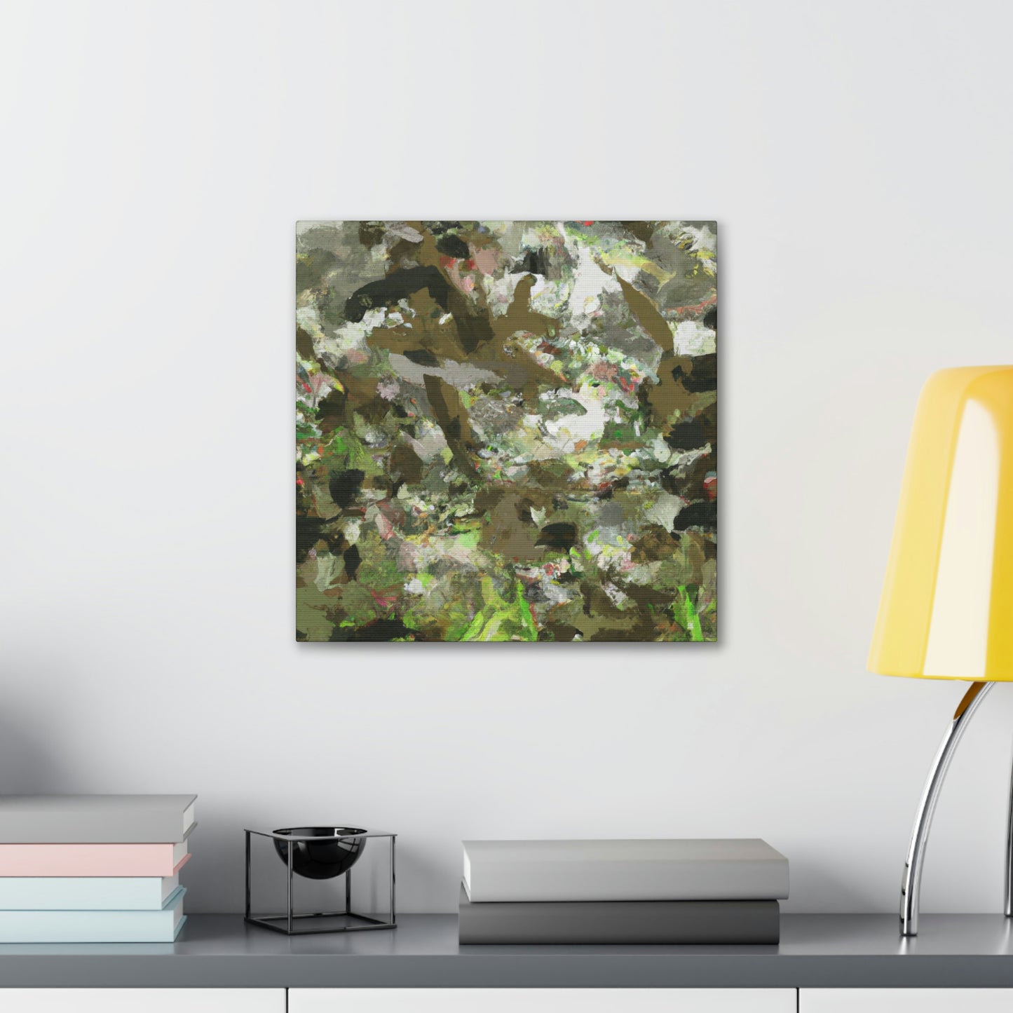 Camouflaged in Abstraction - Canvas