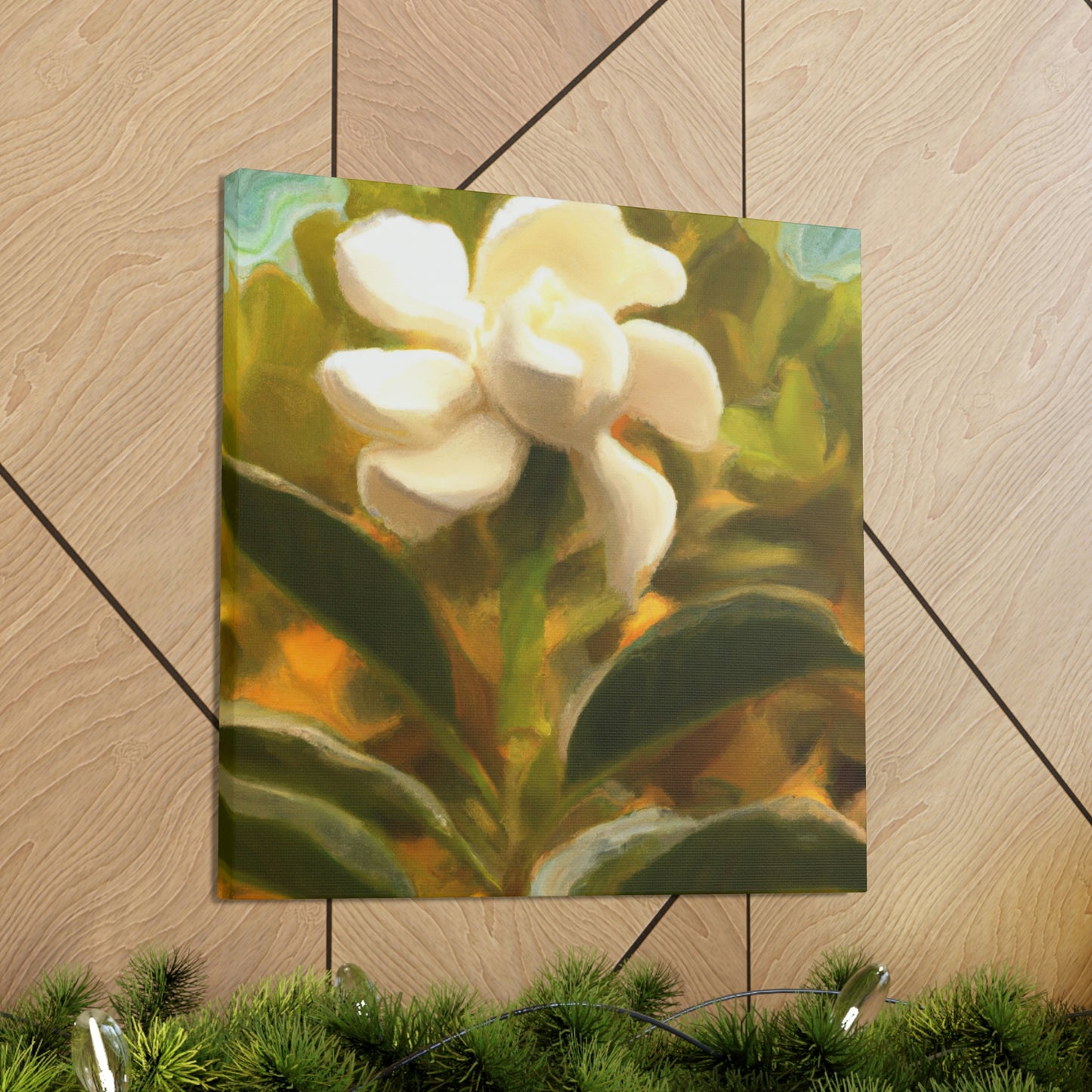 Gardenia's Fragrance Bliss - Canvas