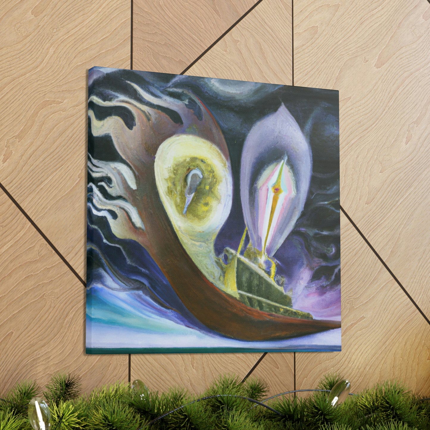 Stormy Ocean Voyage - Canvas