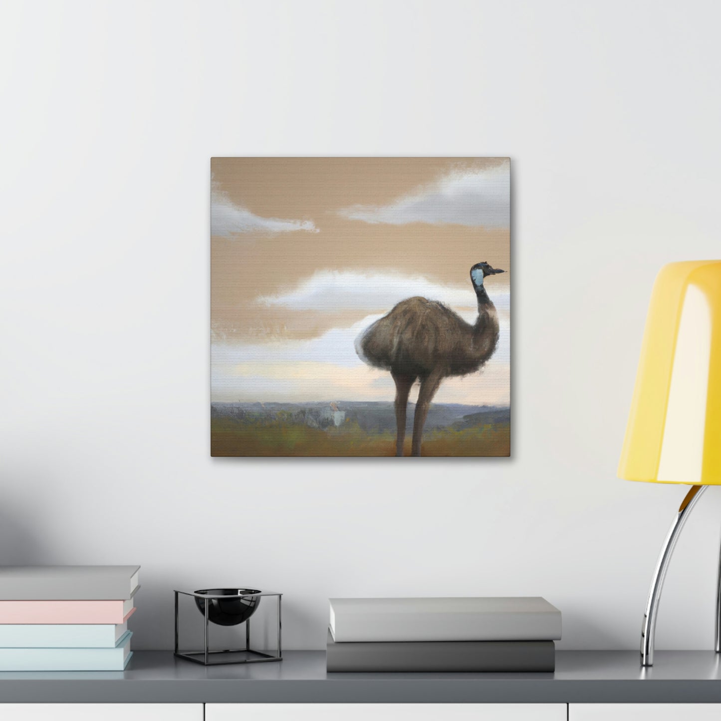 "Emu in Antiquity" - Canvas