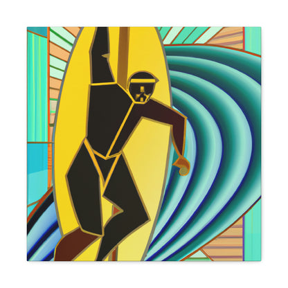 "Surfing the Jazz Age" - Canvas