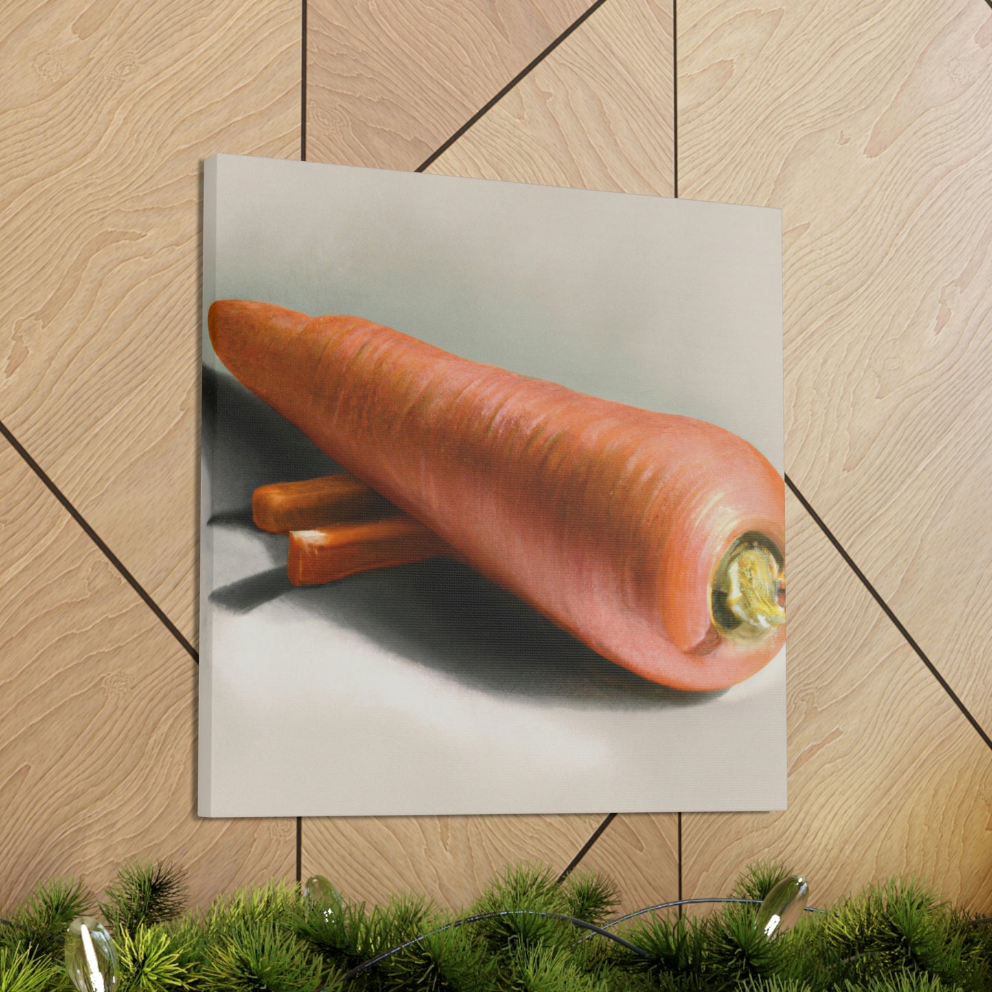 "Carrot Hyperrealism Dream" - Canvas