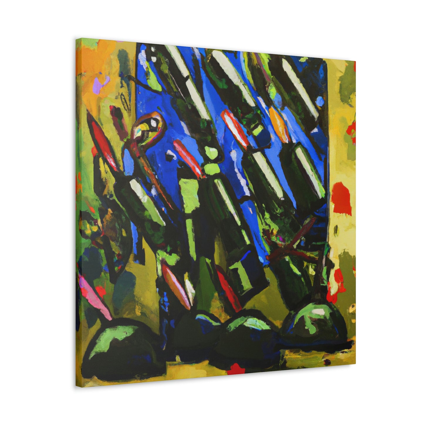 Ammo in Abstract Art - Canvas