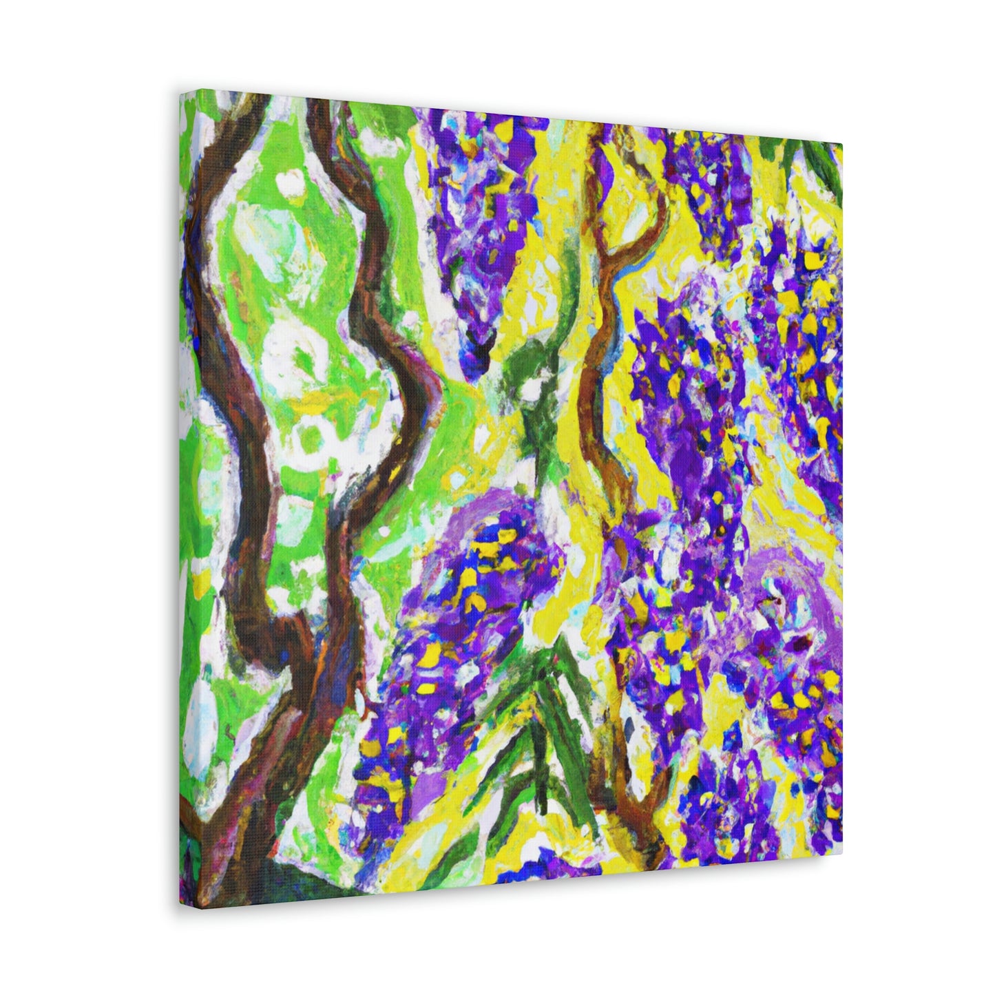 "Wisteria Eden Bloomed" - Canvas