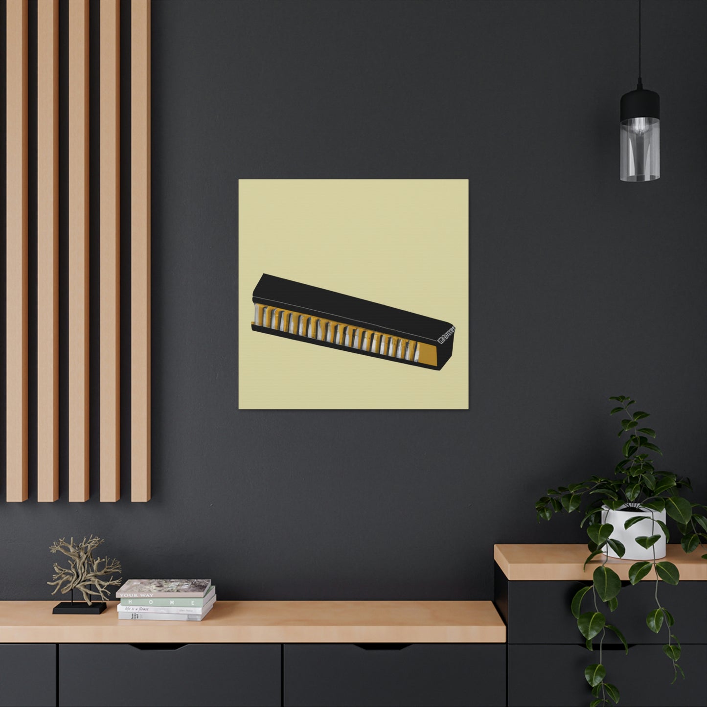 Harmonica: Minimalism - Canvas