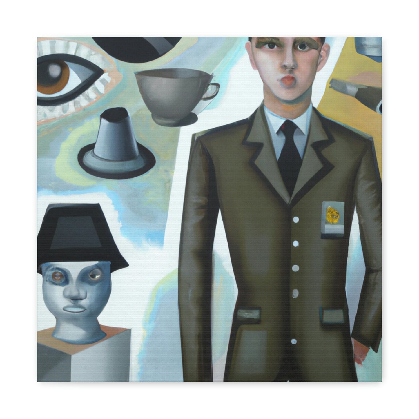 Intelligence Analyst Dreaming - Canvas