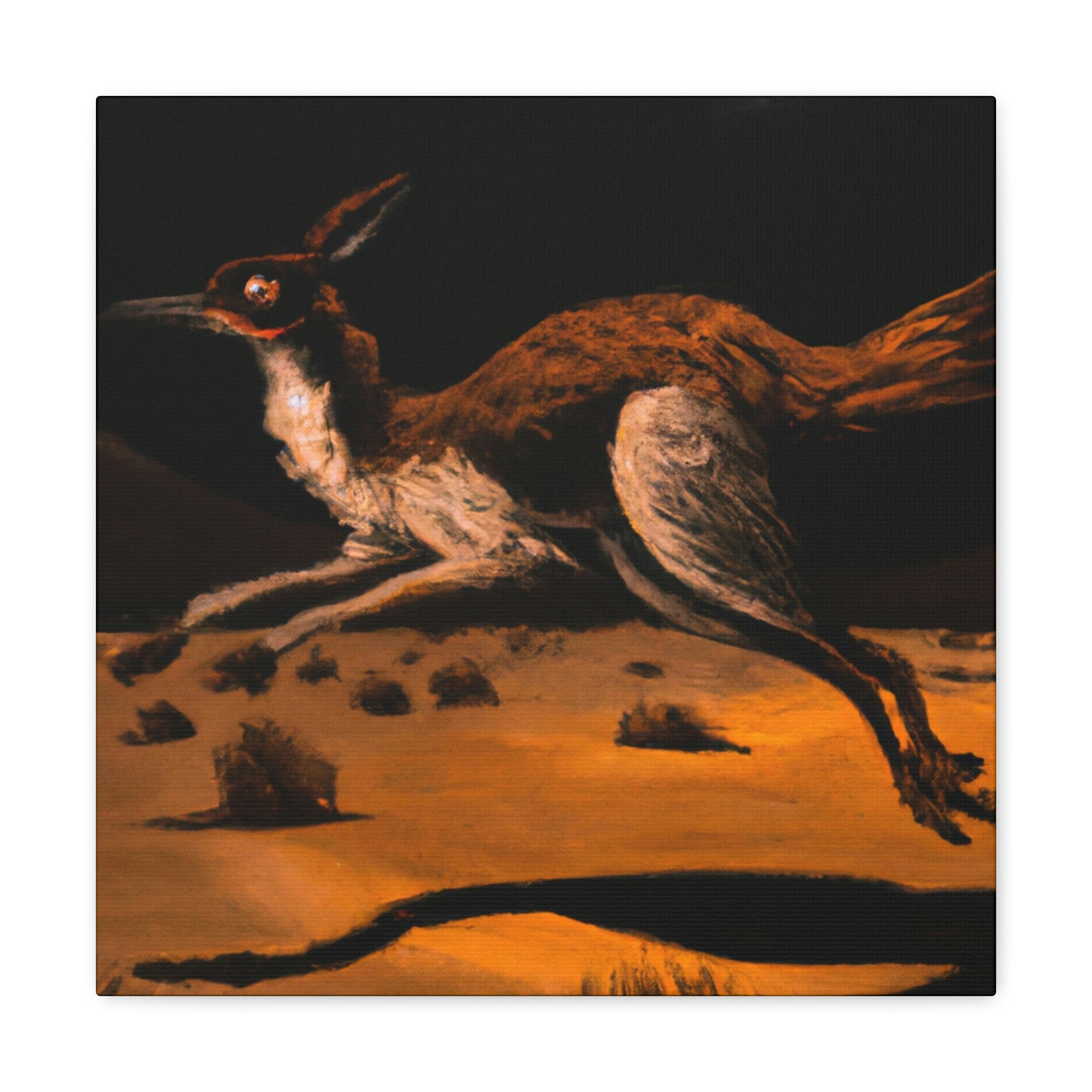 Fast and Fearless Roadrunner - Canvas