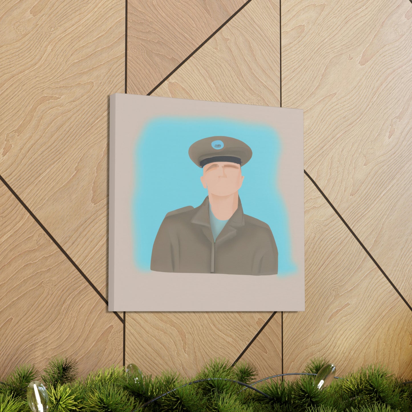 Pilot in Profilescape - Canvas