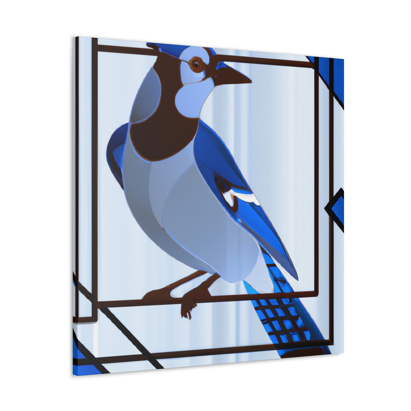 Blue Jay's Majesty - Canvas