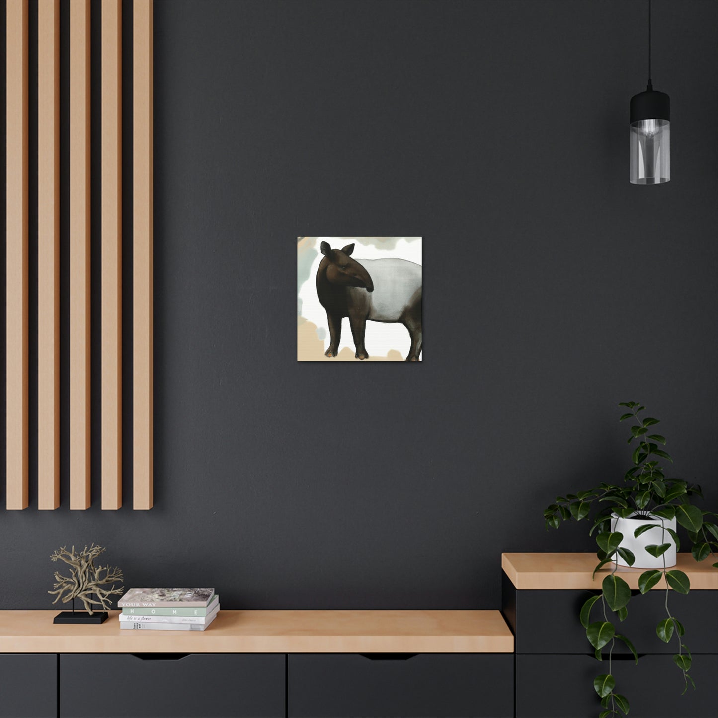 Malayan Tapir Dreaming - Canvas