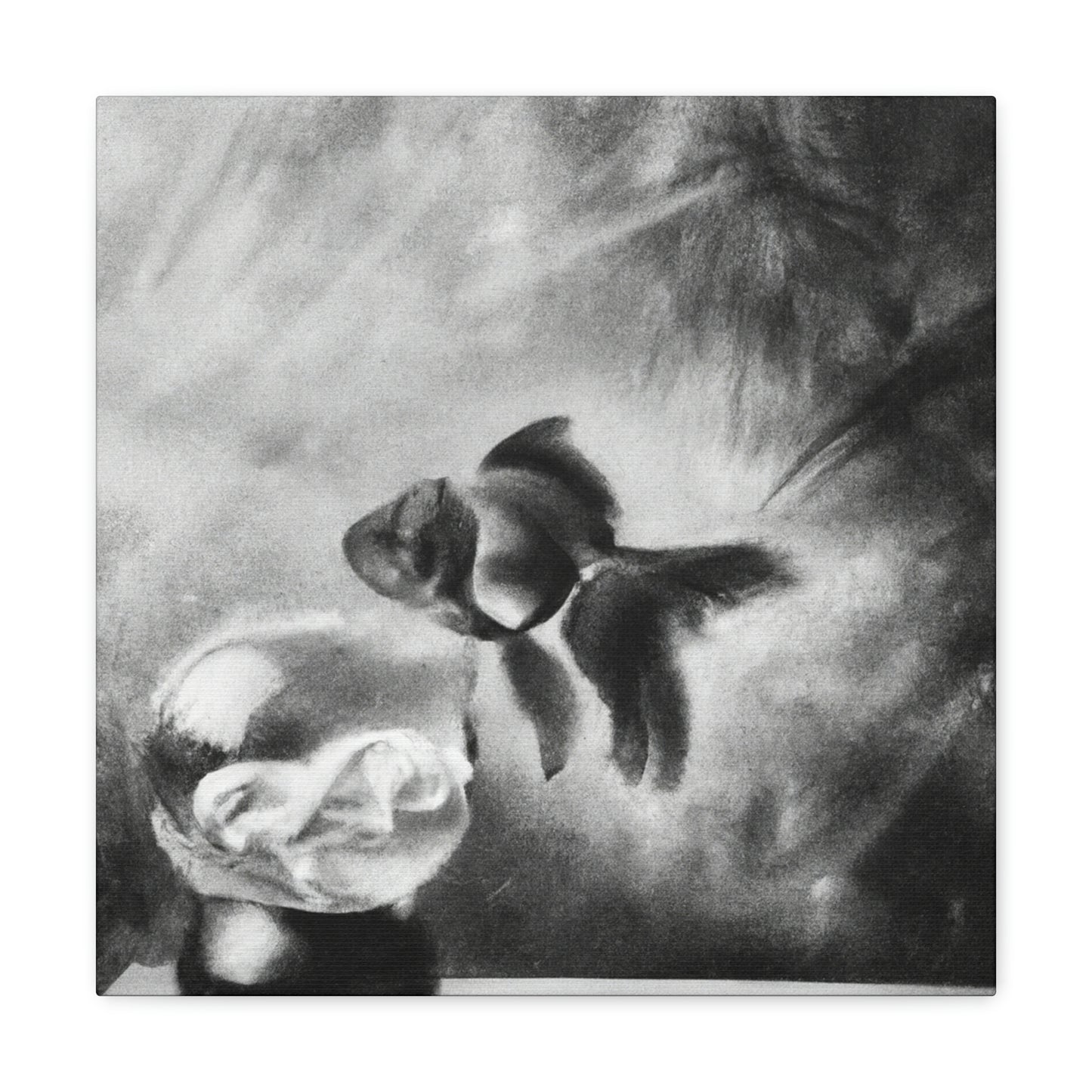 Gilded Goldfish Dreams - Canvas