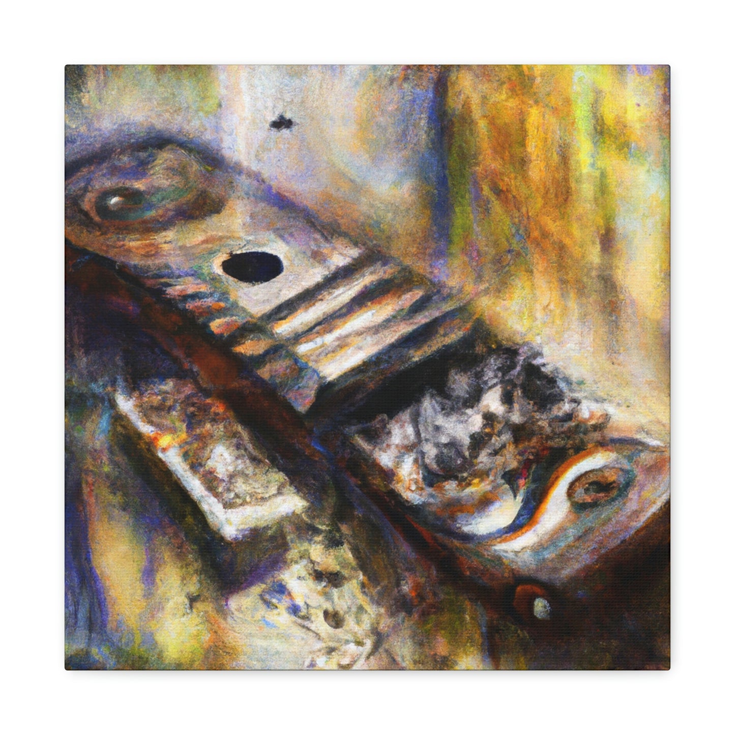 "Harmonica Melody Magic" - Canvas