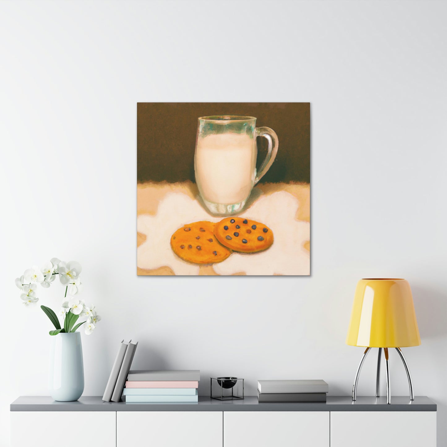 "Milk and Cookie Dream" - Canvas