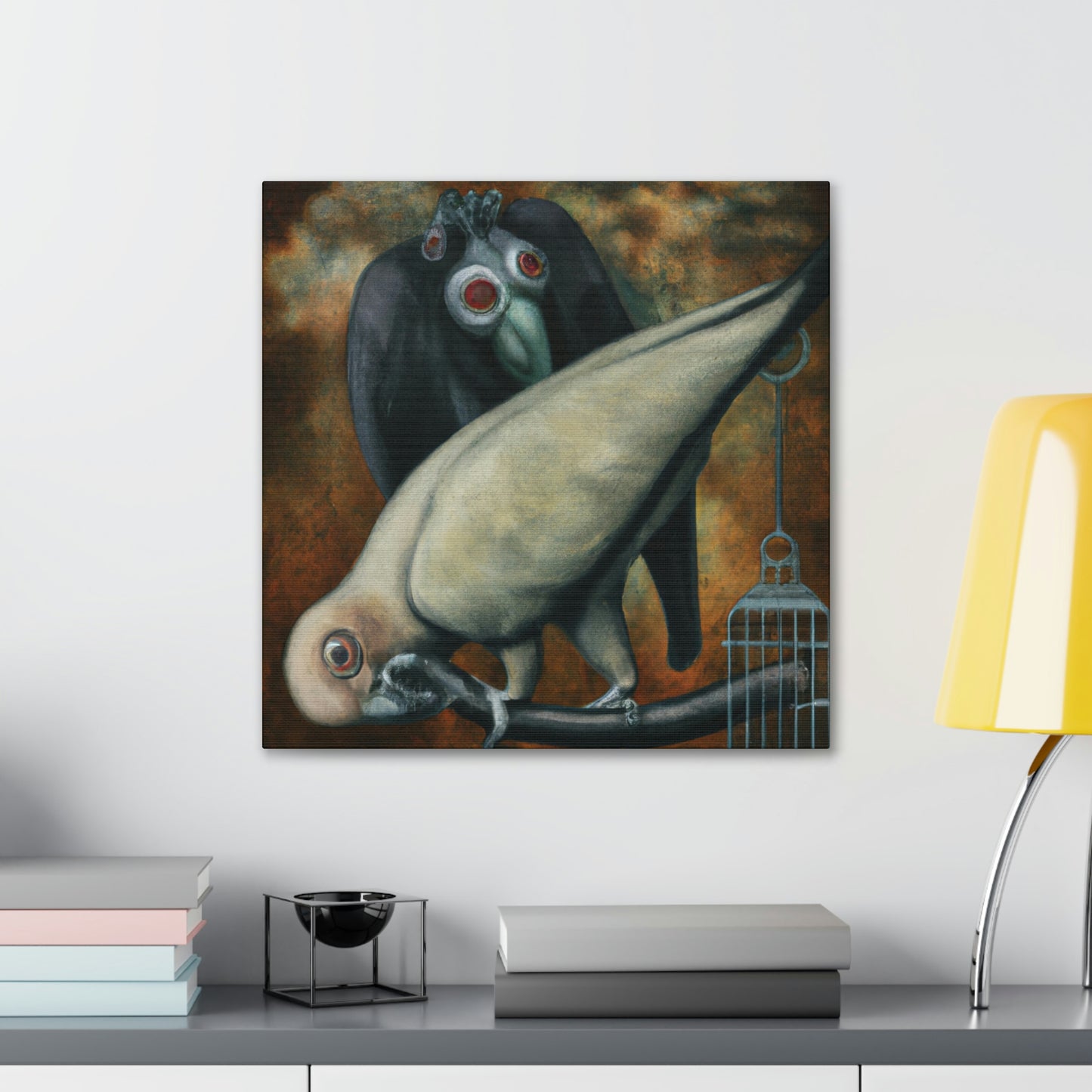 "Pionus in Dreamscape" - Canvas