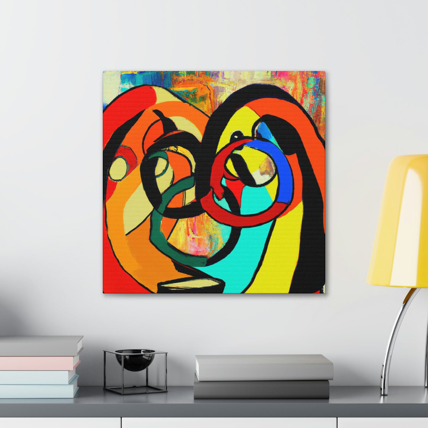 Rings of Eternal Love - Canvas