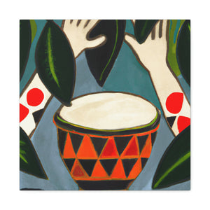 "Bongos in Monochrome". - Canvas