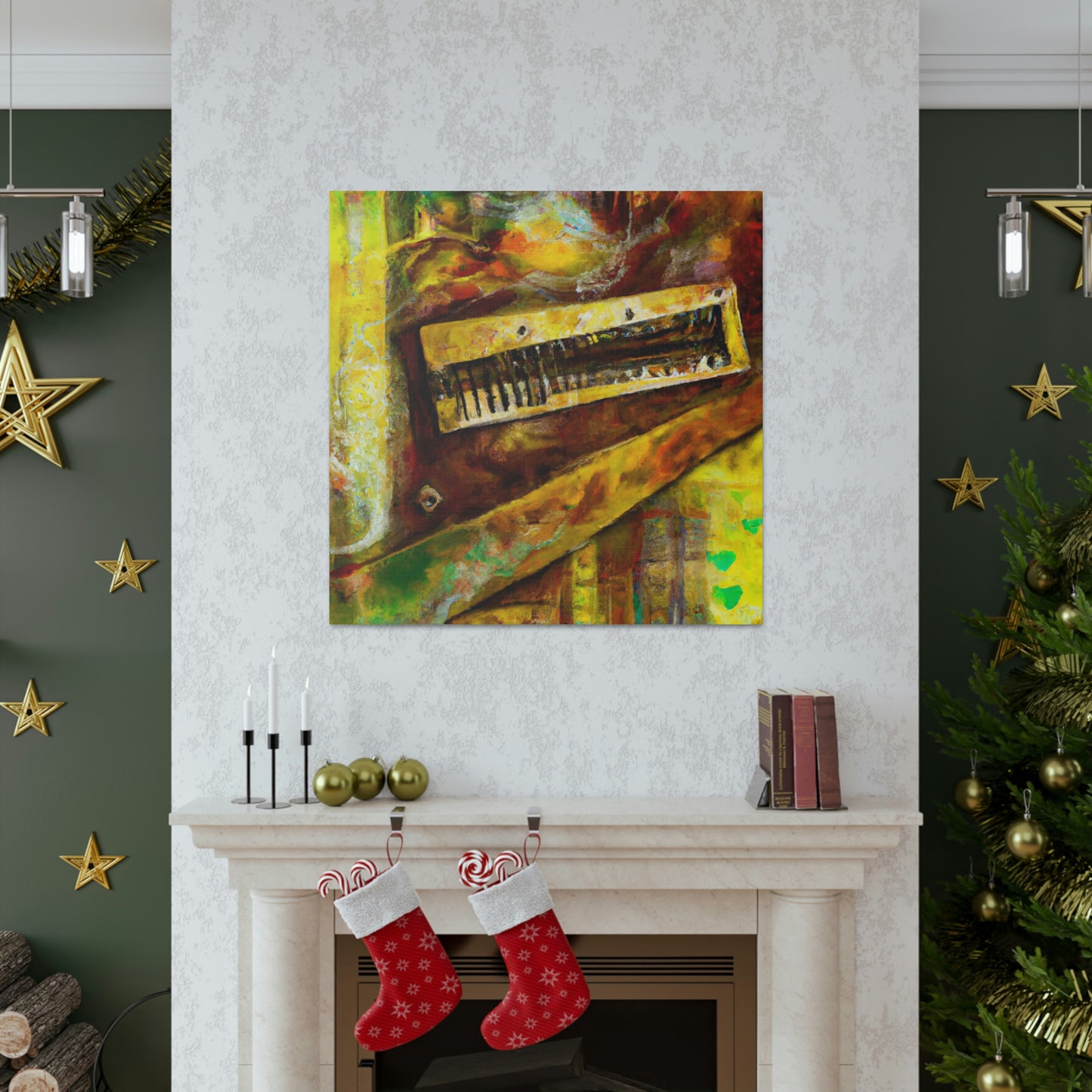 Harmonica Melody Music - Canvas