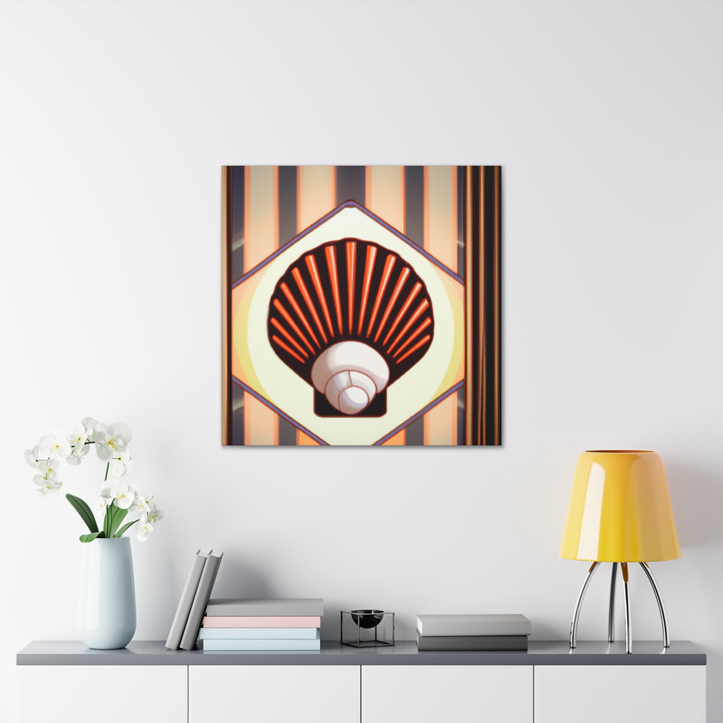 "Clams Gilded Bliss" - Canvas