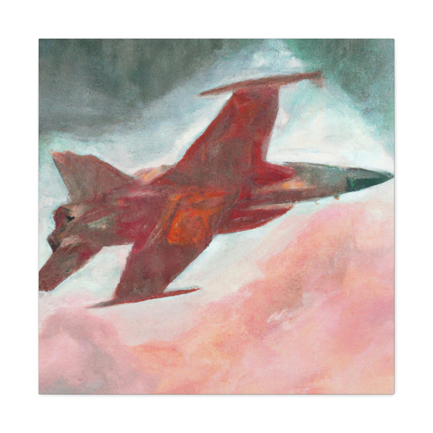 "Supersonic Fighter Ballet" - Canvas