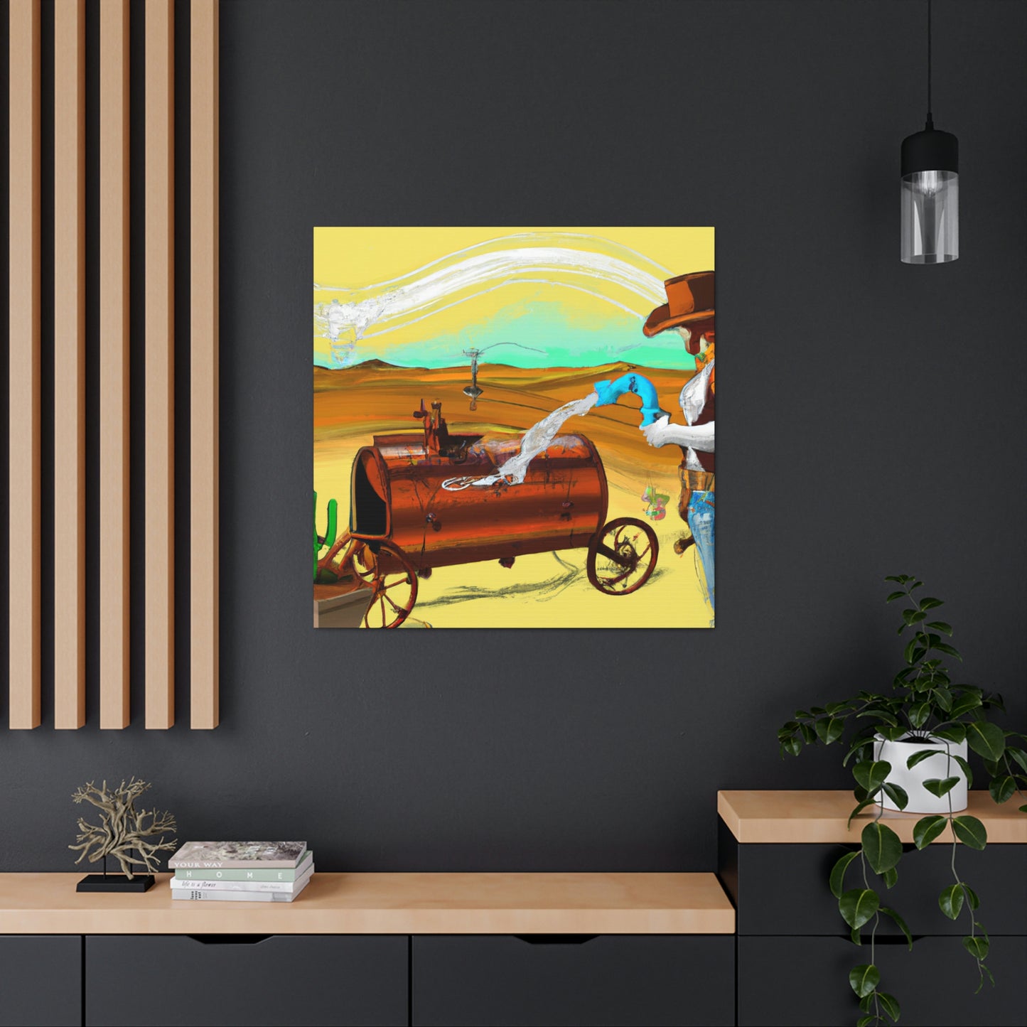 "The Water Trough Forge" - Canvas