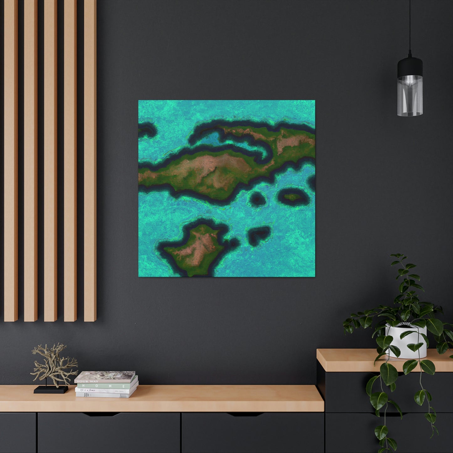 "Islands of Infinite Majesty" - Canvas