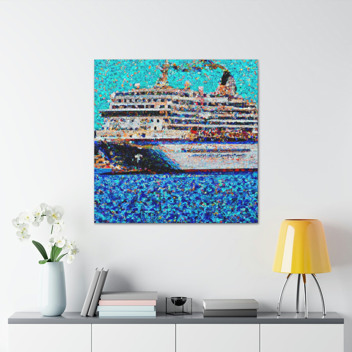 A Voyage Adrift - Canvas