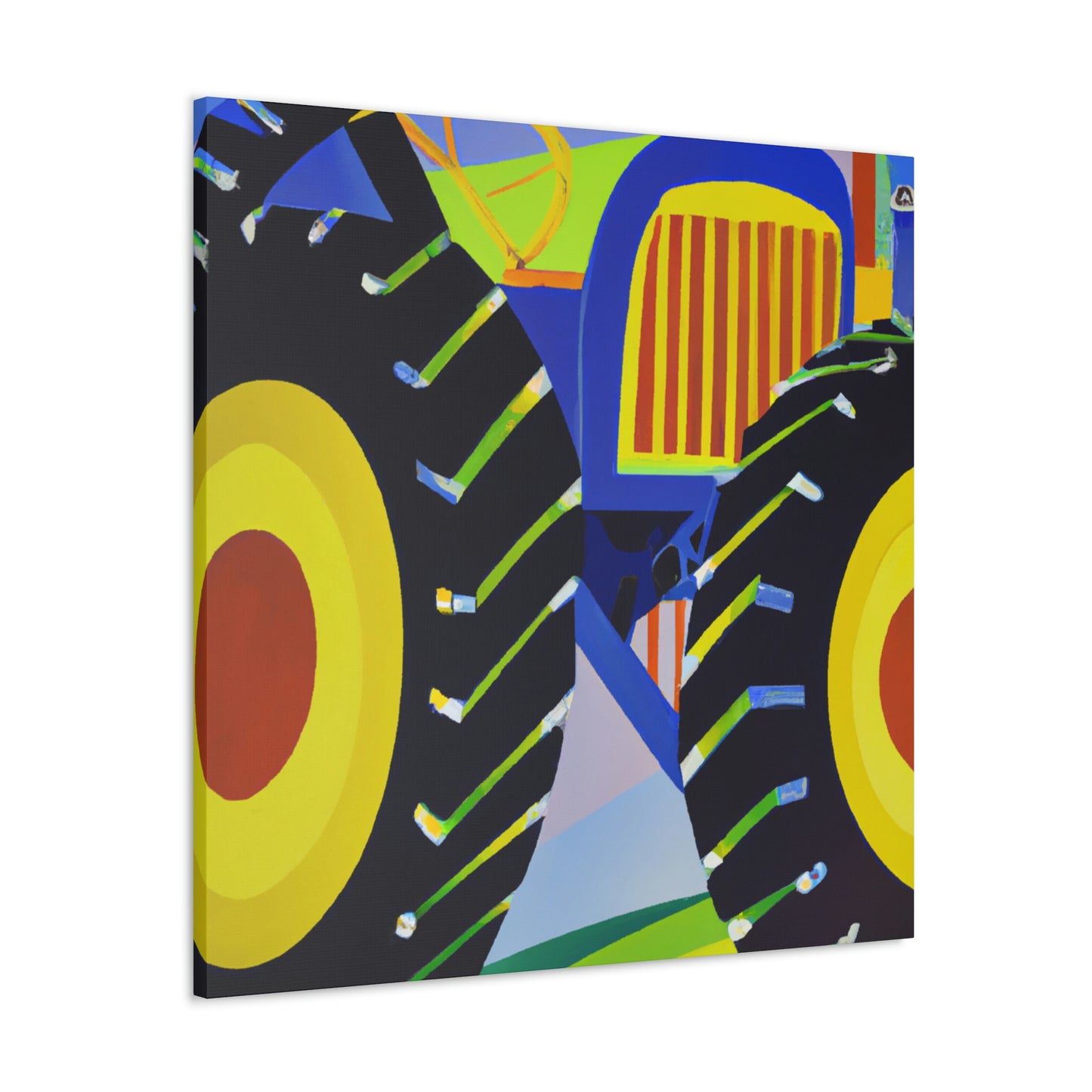 Tractor Tire Classic Deco - Canvas