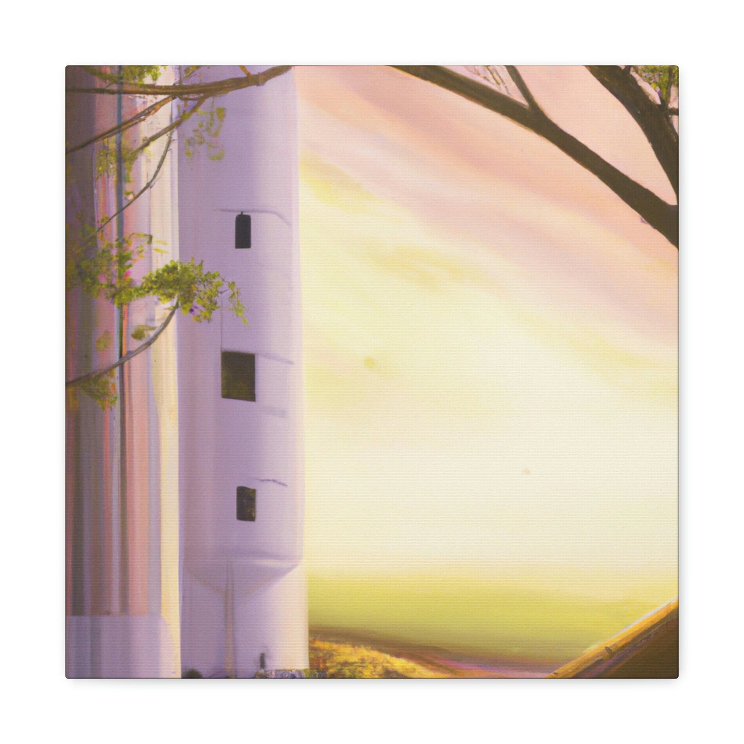 Silo In Splendor - Canvas