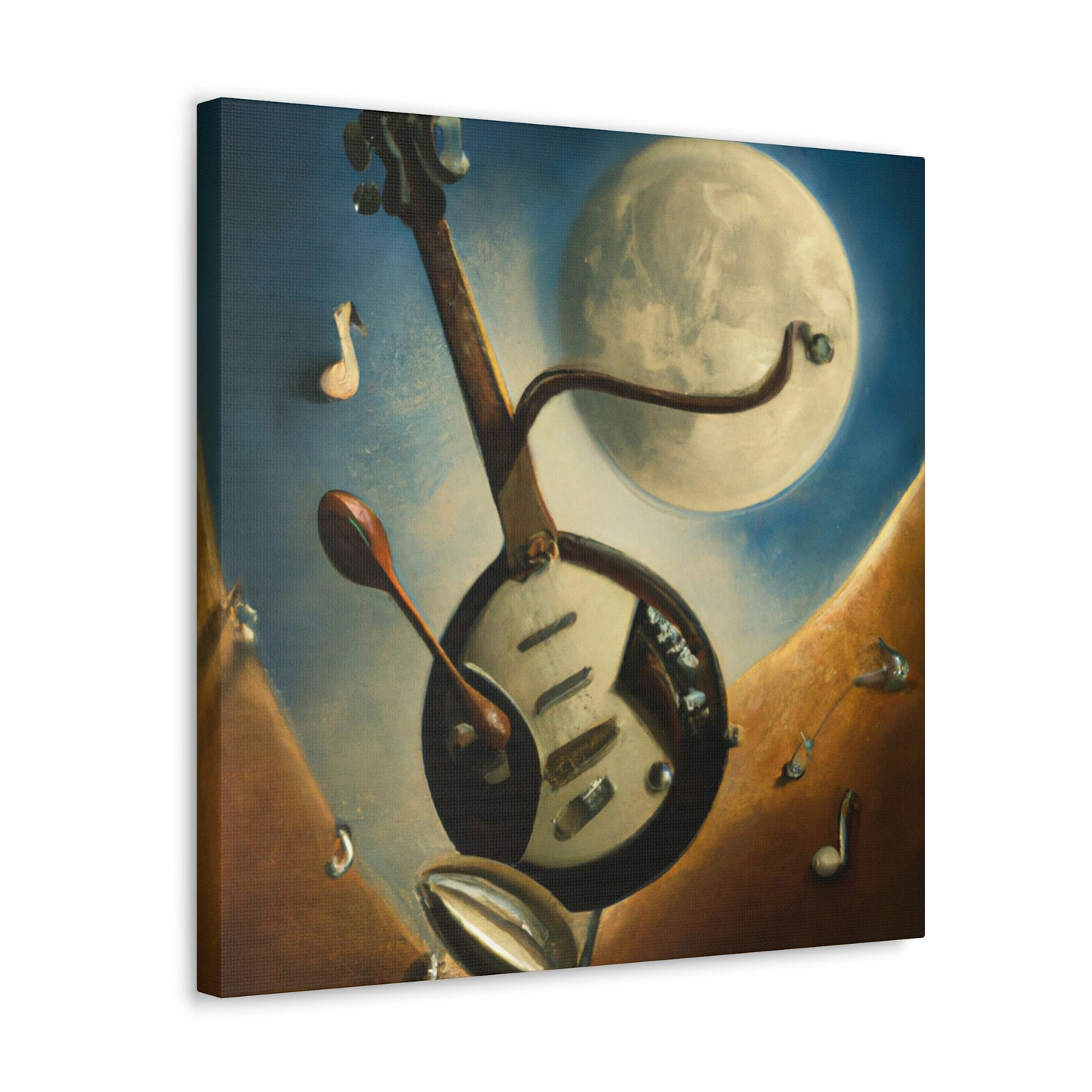 Banjo in Dreamland - Canvas