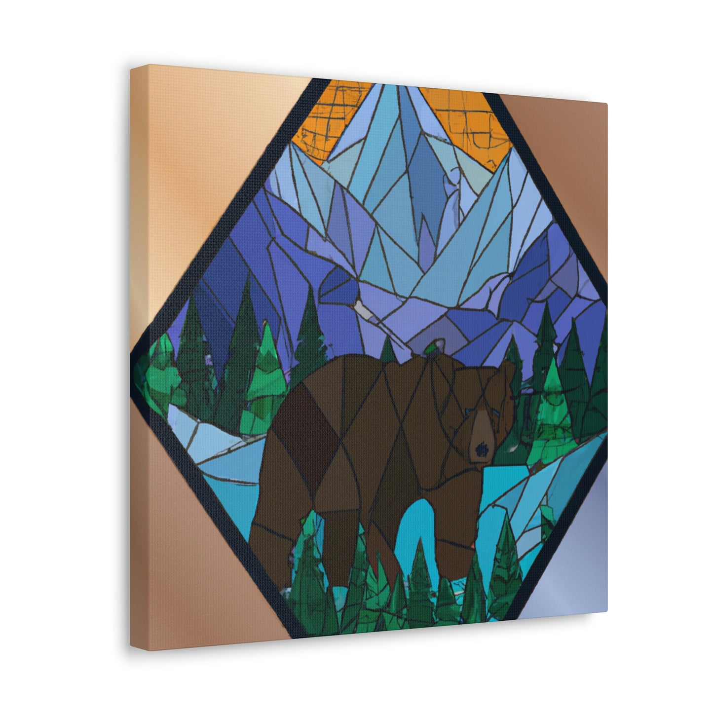 "Bears of Art Deco" - Canvas