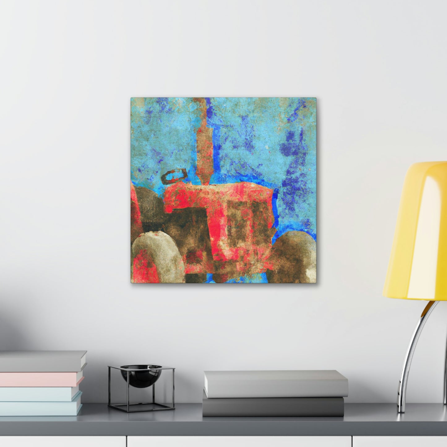 "Tractor in Simplicity" - Canvas