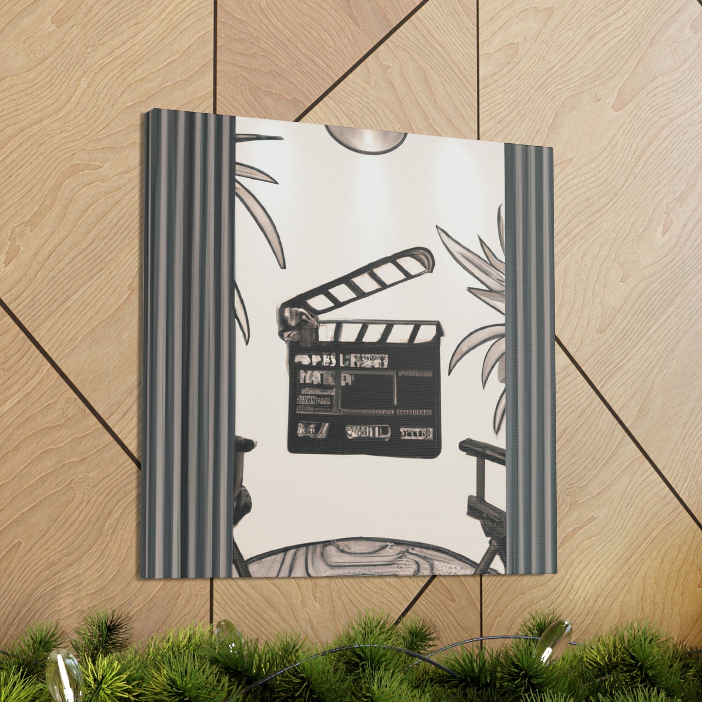 "Cinematic Magic Clapboard" - Canvas