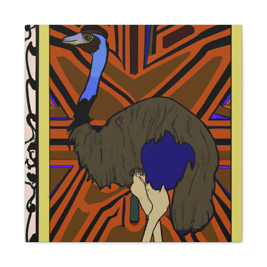 "Emerging Emu Artwork" - Canvas