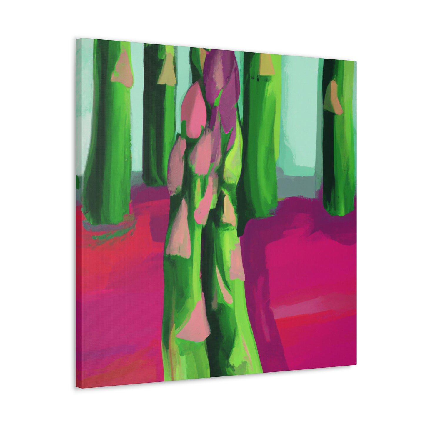 Asparagus of Abstraction - Canvas