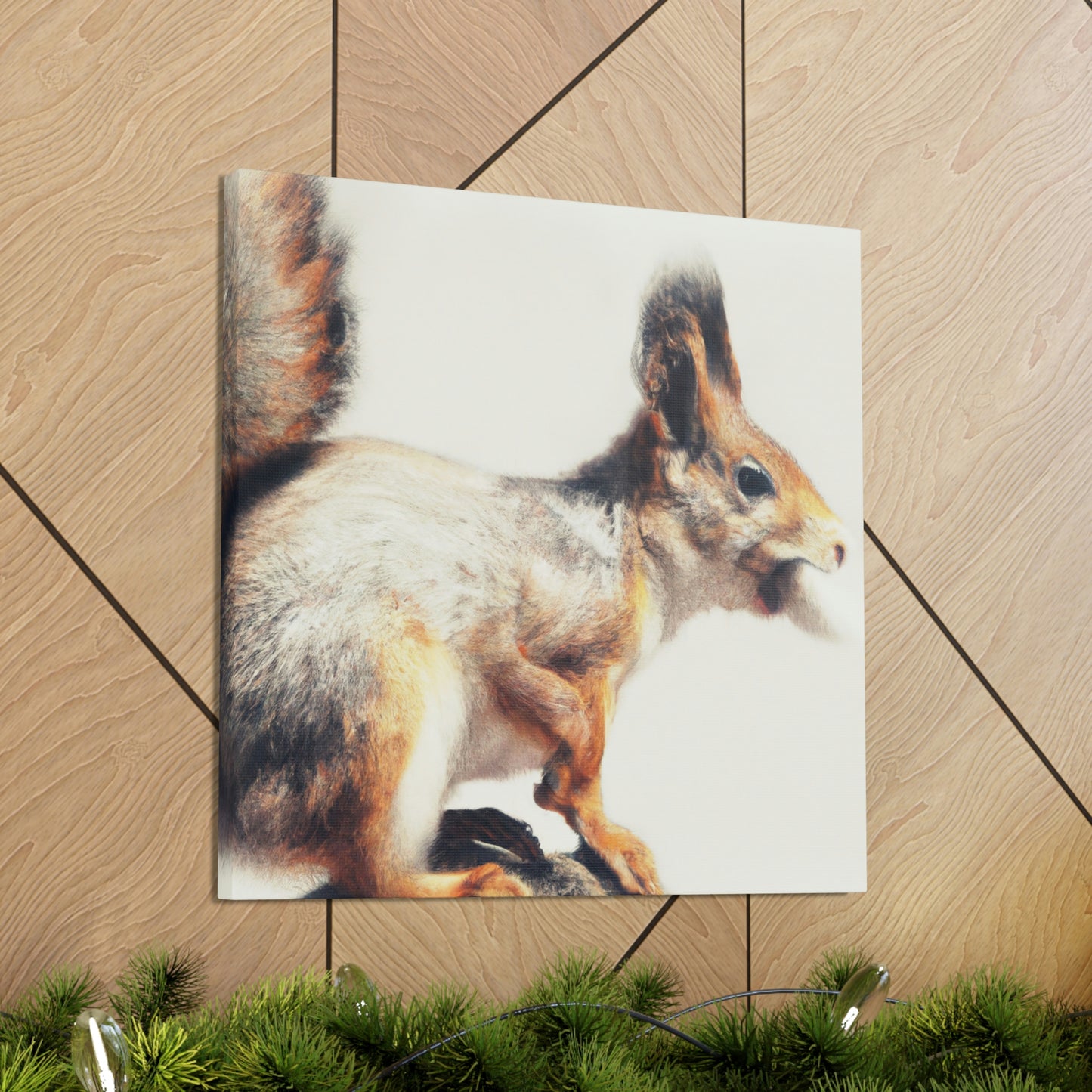 Squirrel In Repose - Canvas