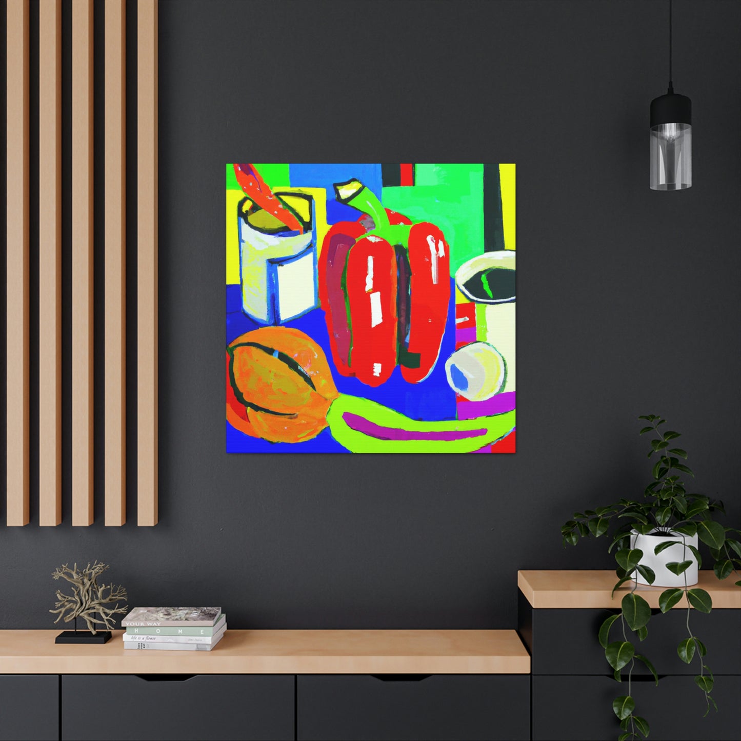 Veggies in Fauvism - Canvas