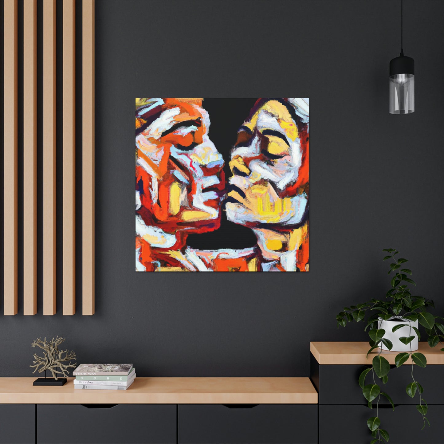 "Love in Abstraction" - Canvas