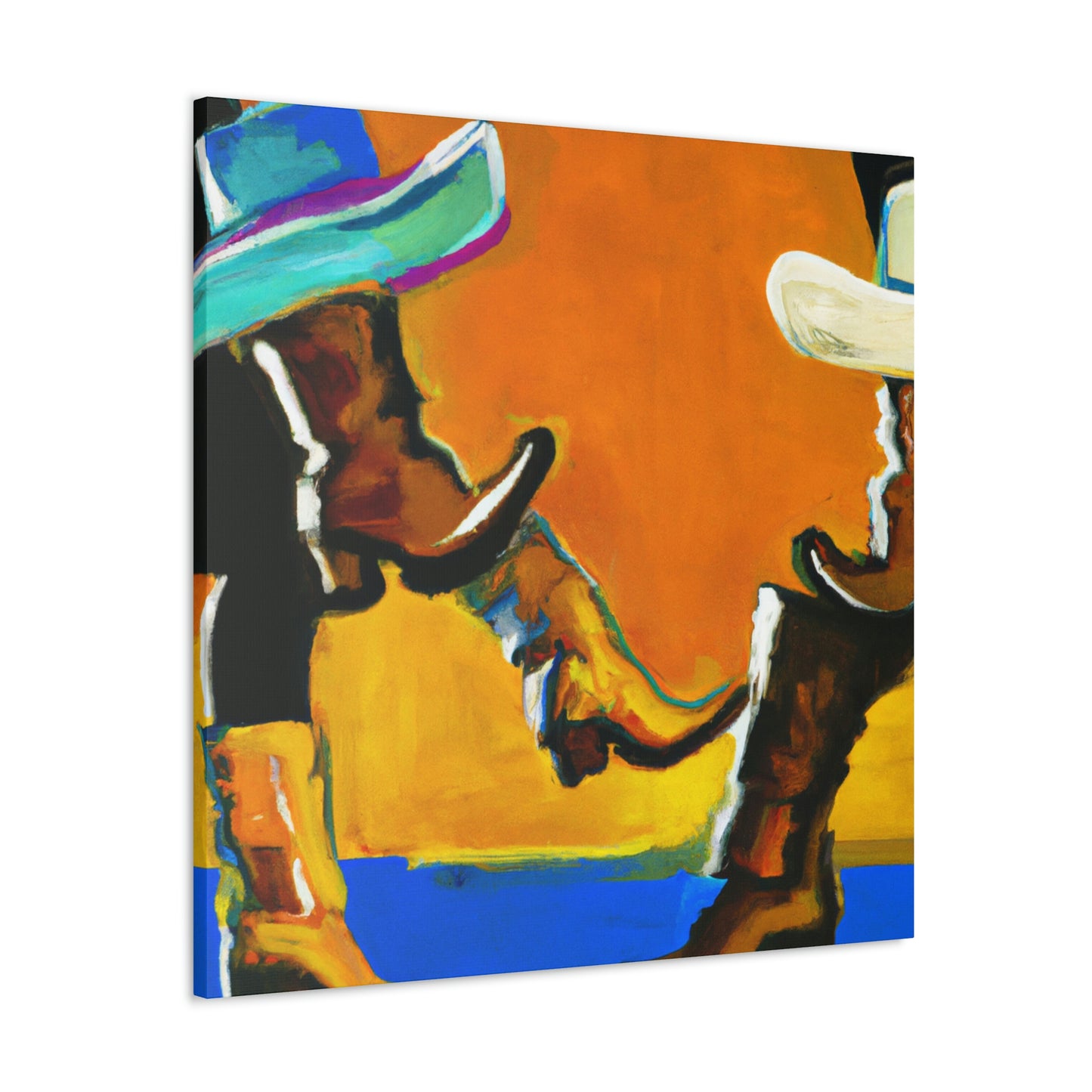 "Boots of Post-Impressionism" - Canvas