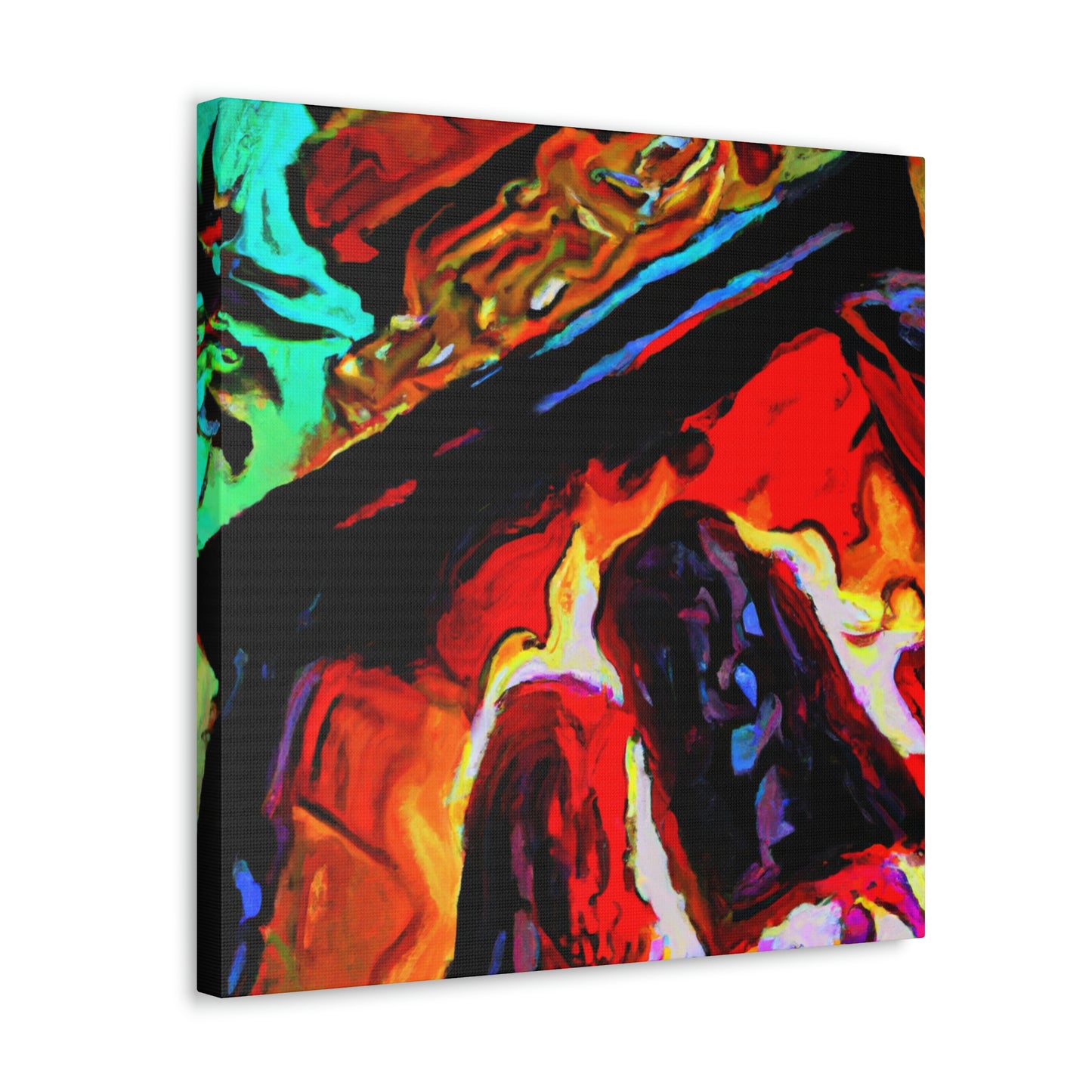 "Flame of Reflection" - Canvas