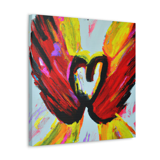 Love's Angelic Wings - Canvas