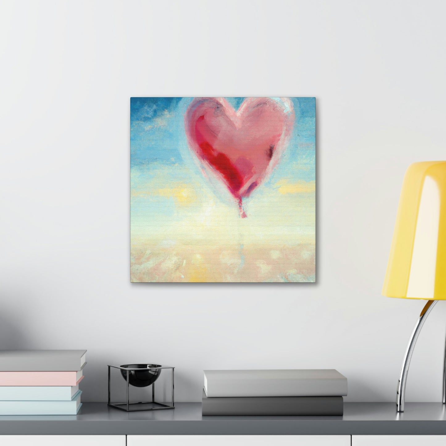 "Heart in the Air" - Canvas